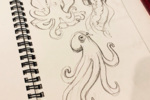 Lezio Lopes sketch artwork